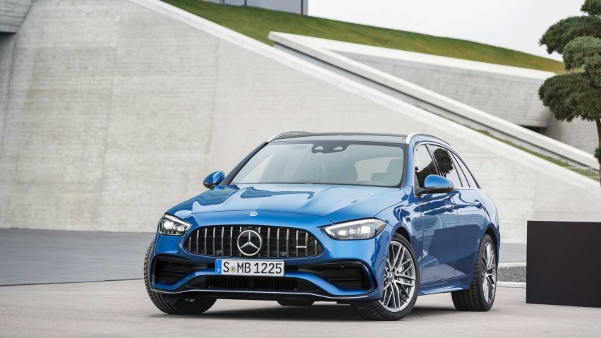 搭载2.0T发动机 AMG C 43旅行车将于广州车展亮相 4.7秒破