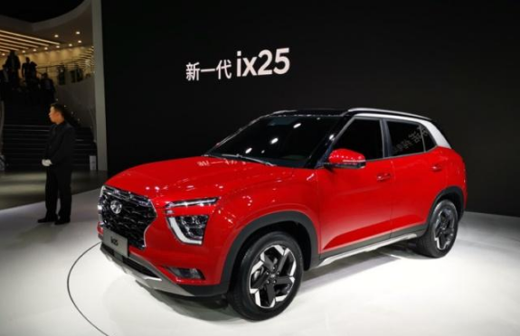 全新现代ix25上海车展发布 130马力配1.4T+双离合