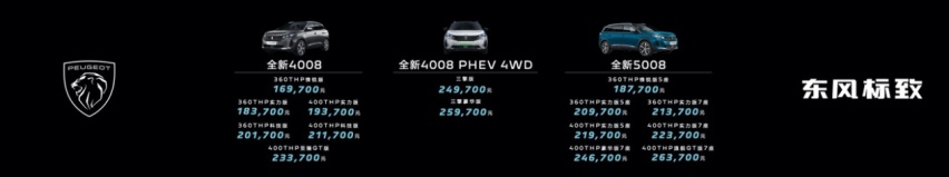 售价16.97万元起 标致全新4008/全新5008正式上市