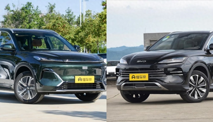 15万买SUV，吉利银河星舰7EM-i和宋PLUS DM-i哪款适合你