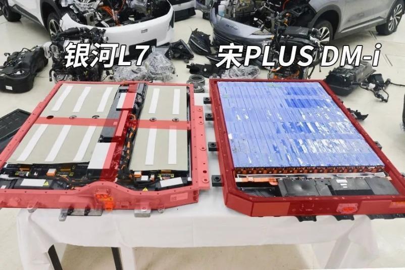 拆车大比拼，吉利银河L7胜出宋PLUS DMi，成为家庭首选电混SUV