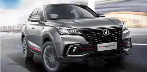 外观微调 2021款长安CS85 COUPE官图发布