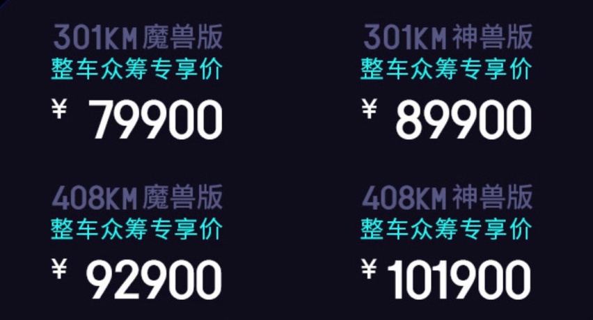 7.99万起售，奇瑞QQ无界Pro正式下线，国产纯电动微型车天花板？