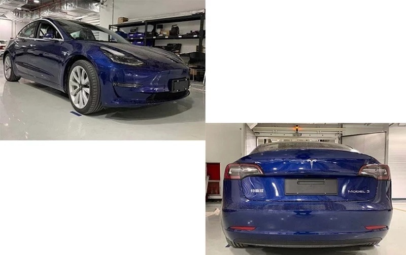 国产在即，特斯拉Model 3后驱长续航版申报图曝光