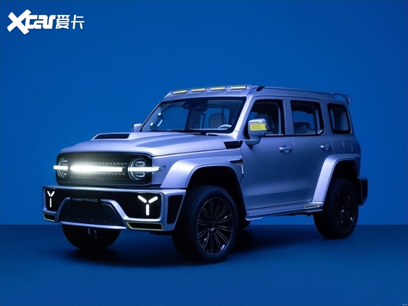 300车型基础上,与个性化定制汽车品牌——超境汽车cyberspace共创完成