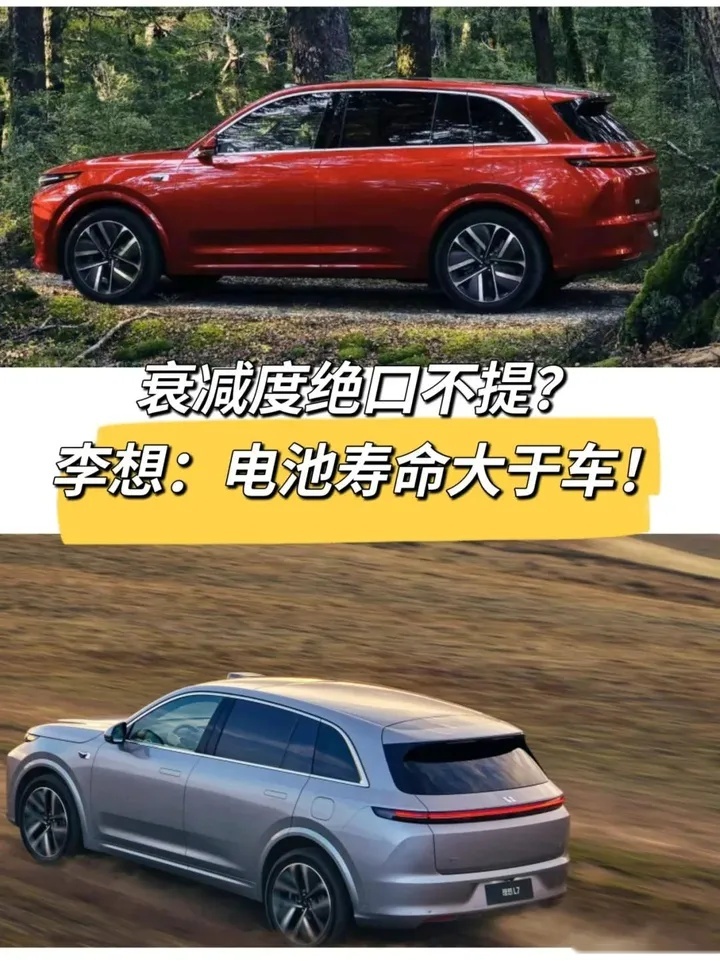 衰减度绝口不提？李想：电池寿命大于车！