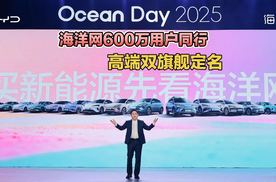 比亚迪海洋网600万用户同行 高端双旗舰定名