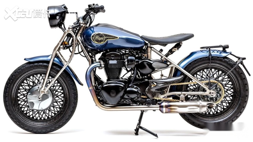 新车|复古美学艺术品,捷克praga 普拉加zs 800复古机车