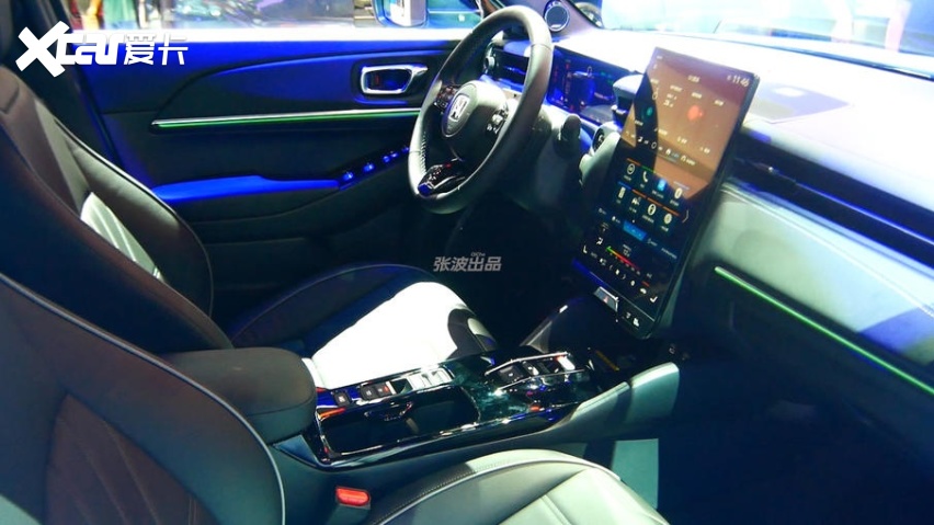 采用中控竖屏 本田发力纯电动suv 广汽本田e:np1极湃1