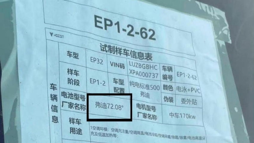 哪吒全新SUV路试中，搭载比亚迪电池，或命名为哪吒L？