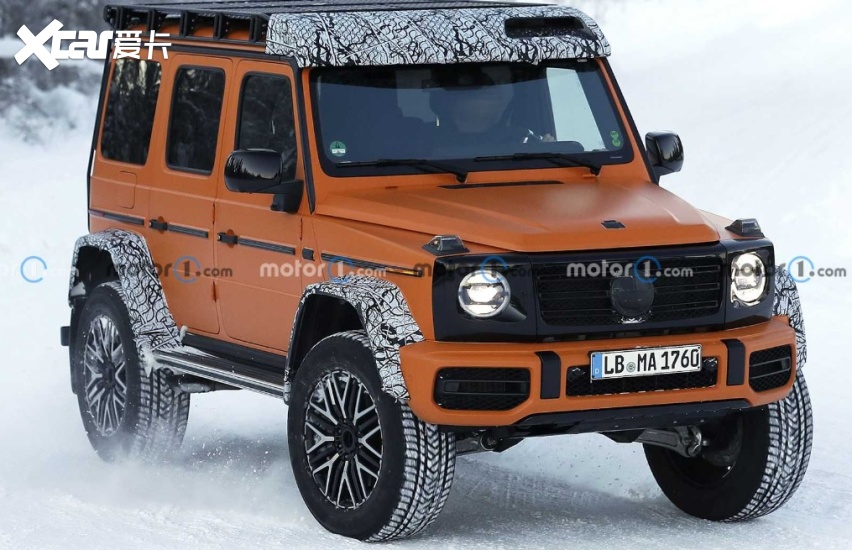 全新奔驰G级 4x4²谍照曝光，预计明年上市