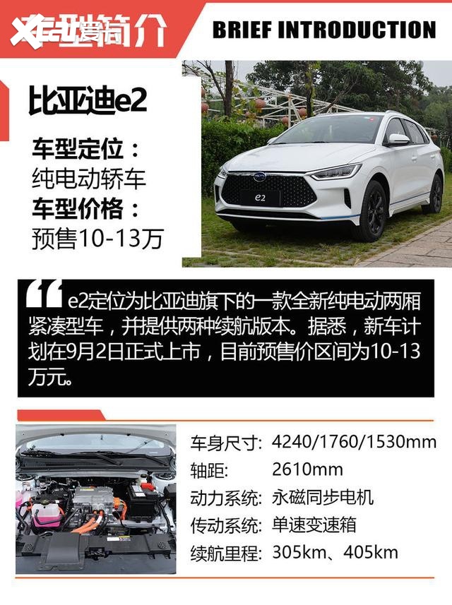 简单体验比亚迪e2纯电动车整体感觉很适合家用