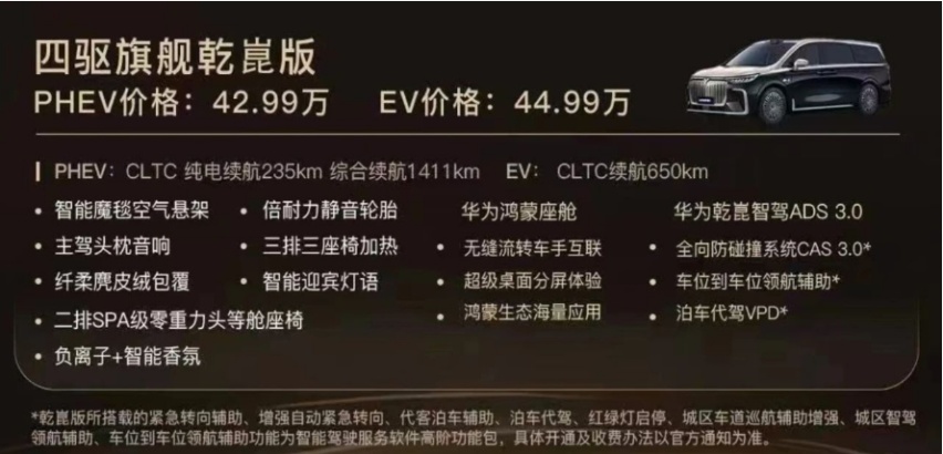低配高配都划算，全新岚图梦想家售32.99万起
