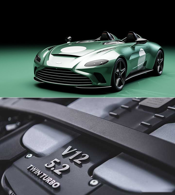 新增垂直进气格栅，阿斯顿•马丁 V12 Vantage车头局部样貌曝光！