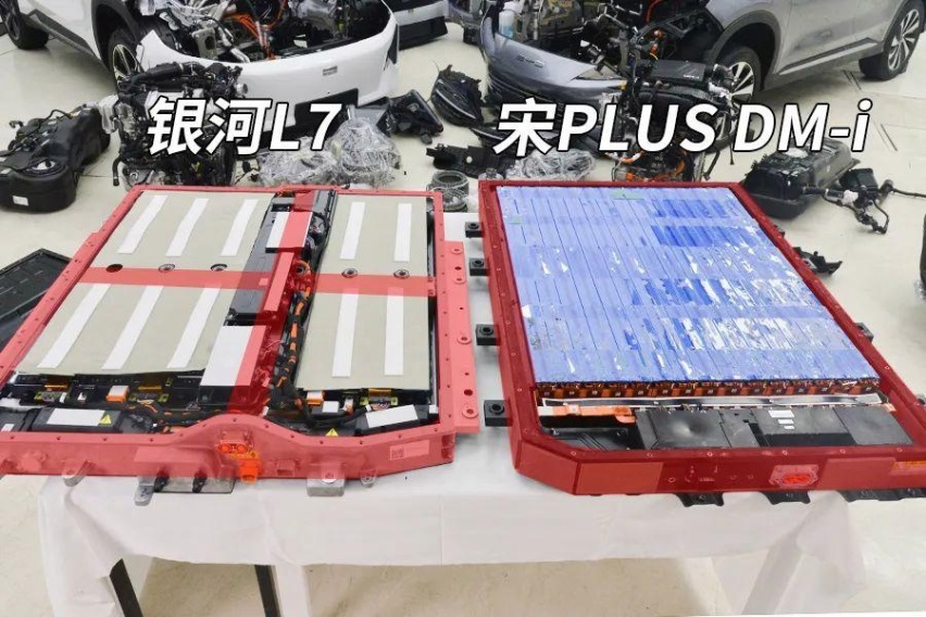 性能安全至上，银河L7拆车对比宋PLUS DM-i、深蓝S7