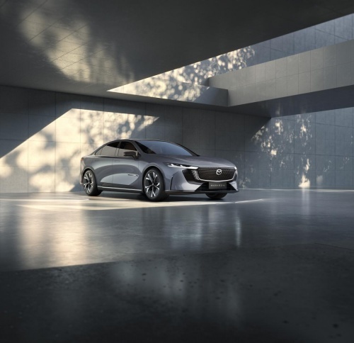 MAZDA EZ-6即将亮相重庆车展，引领智能电动新潮流