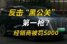 反击“黑公关”第一枪？经销商被罚5000