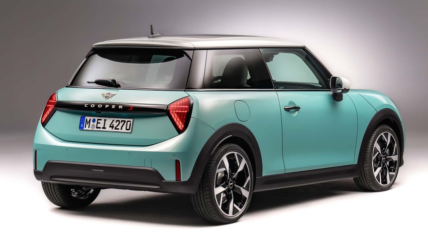 浓浓家族化造型 全新MINI COOPER燃油版发布 动力升级
