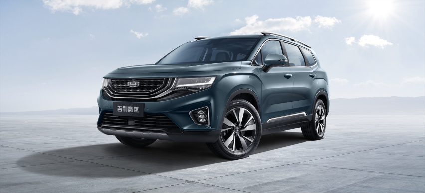 全新大7座SUV 吉利豪越国内首秀