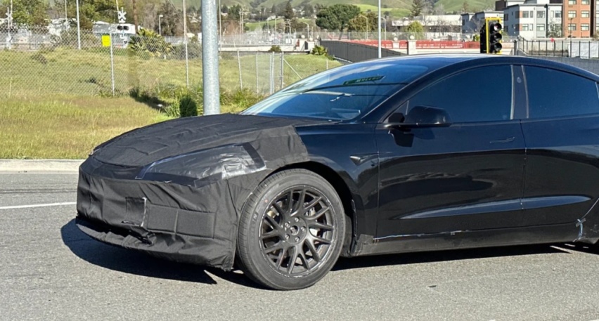 新款Model 3曝光，造型更犀利，最快第三季度国产