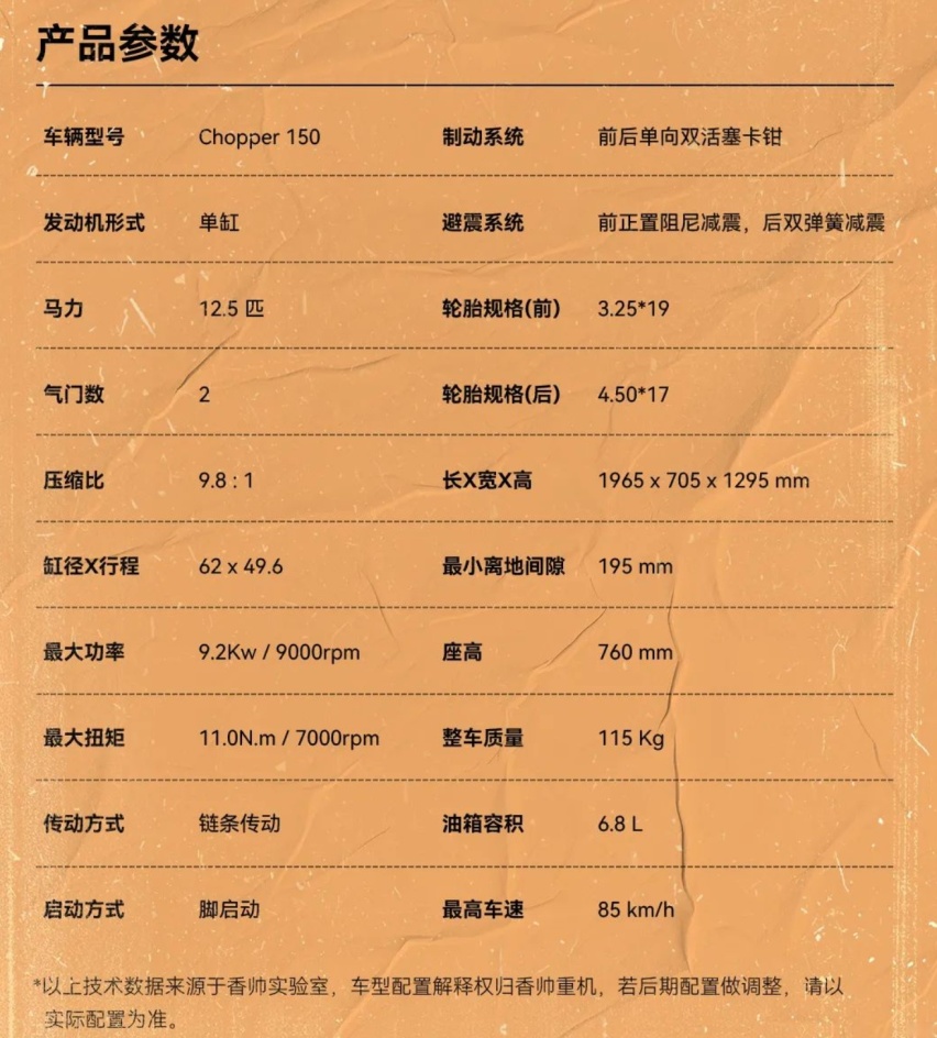 售价8688元，香帅重机又出新车：CP150正式上市，极简风格太亮眼