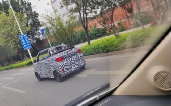 距离量产不远，宏光MINIEV敞篷版最新谍照曝光