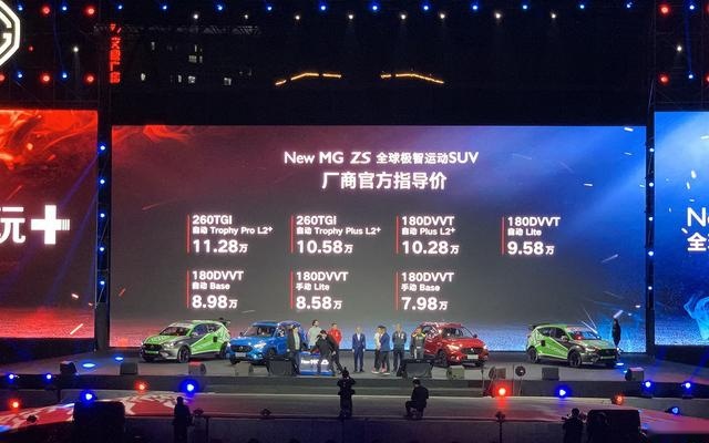 近日上市的四款中国品牌重磅新车，颜值都很高，价格都很低