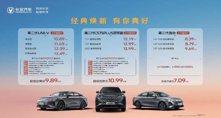 新车速递：长安三款重磅新车齐发，哪款是你的菜？