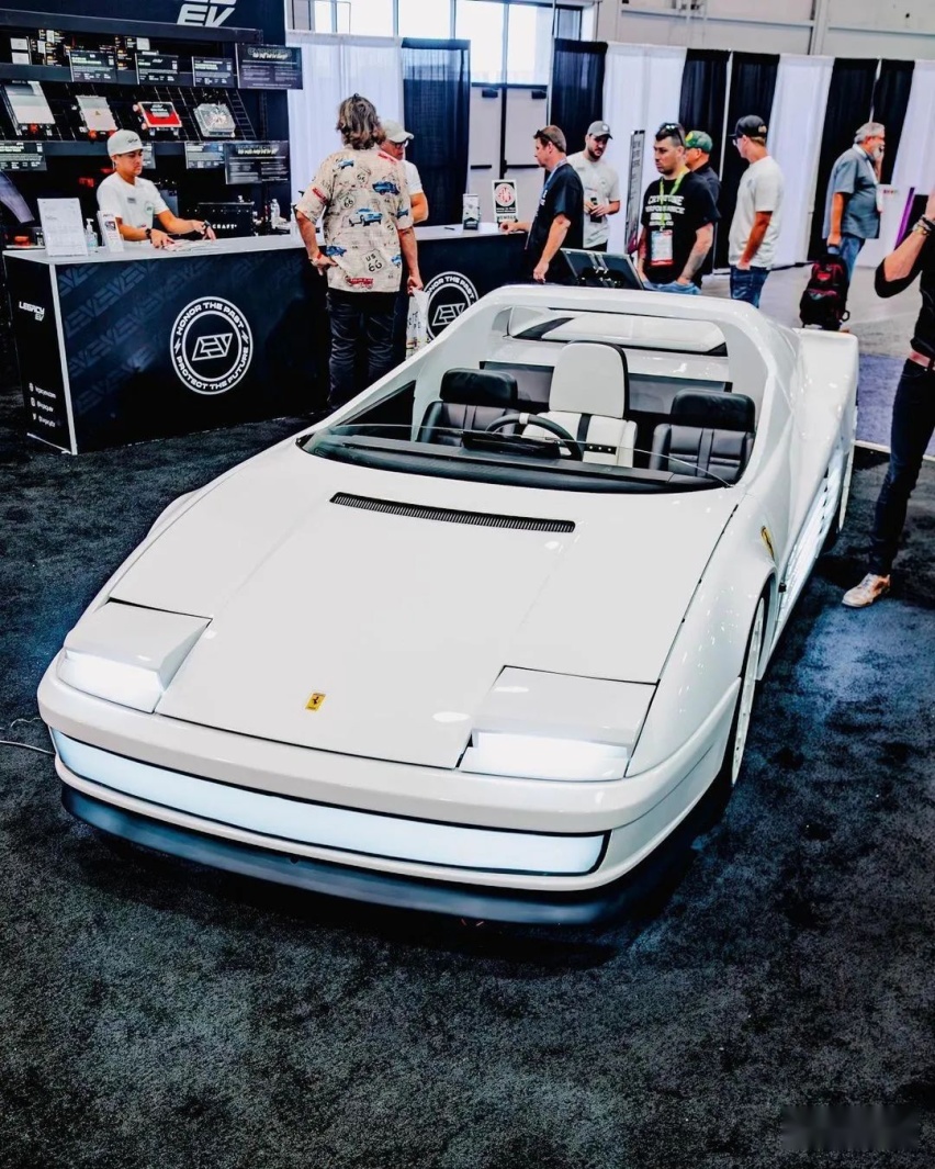 油改电+现代化改装的法拉利Testarossa，让