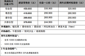 最豪周年惊喜 惊喜价22.99万元起 限时解锁豪华全路况SUV凯迪拉克全新XT5
