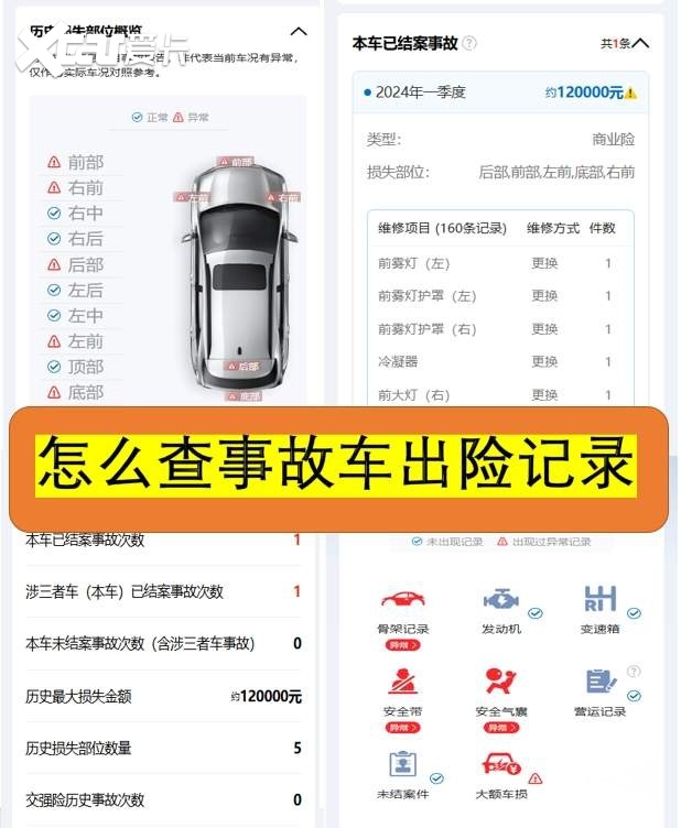 车架号 - 查车辆出险记录查询来喽，二手车主的喜讯