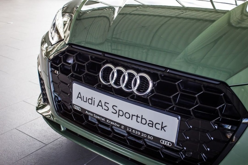 简洁运动的设计 奥迪A5 Sportback实车