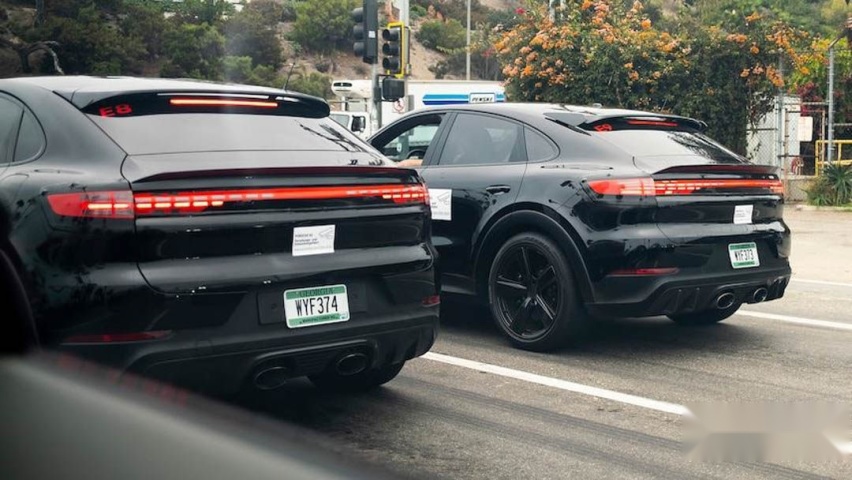 全新卡宴实车曝光！脉冲式尾灯+911同款内饰，老车主：想以旧换新