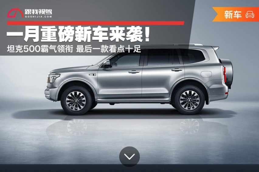 一月重磅新车来袭！坦克500霸气领衔 最后一款看点十足