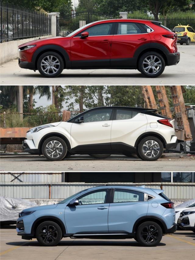 马自达CX-30/丰田C-HR/本田XR-V谁是年轻人首选？