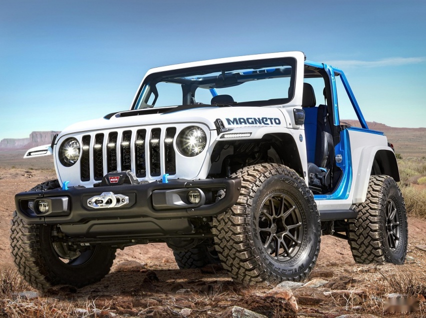 车身布满防滚架 Jeep Magneto概念车官图发布