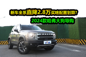 主打轻越野SUV，新车优惠2.8万，哈弗大狗最低配裸车价不足10万？