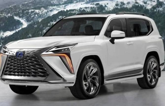 新知达人, 告别V8 动力换3.5T 新雷克萨斯LX500实车 前脸变样