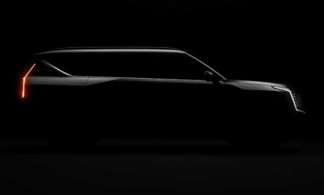 起亚旗舰纯电SUV！3月中旬亮相，EV9量产版预告片发布