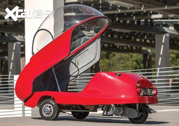 最小汽车造型像ufo能合法上路买回家当碰碰车