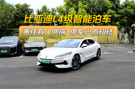 比亚迪L4级智能泊车 责任有人兜底 停车少点纠结