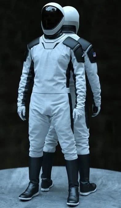 龙飞船成功发射的背后：长达4年的宇航服设计与万行软件代码生成
