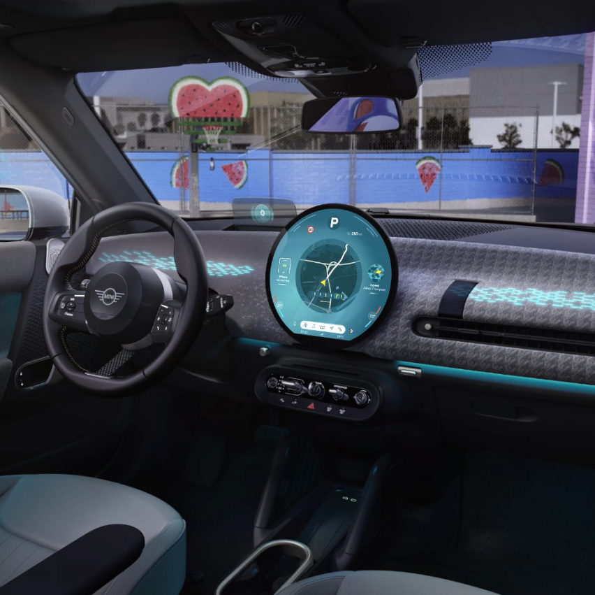 2025款纯电MINI Cooper Electric 更新内饰