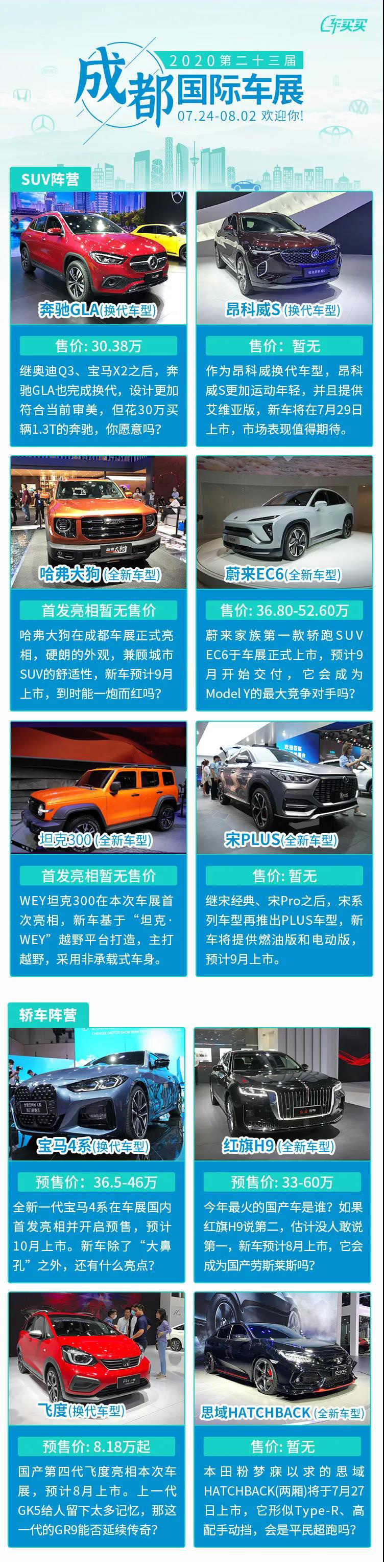 这波新车刷爆了朋友圈！下半年刚开始就搞这么刺激？