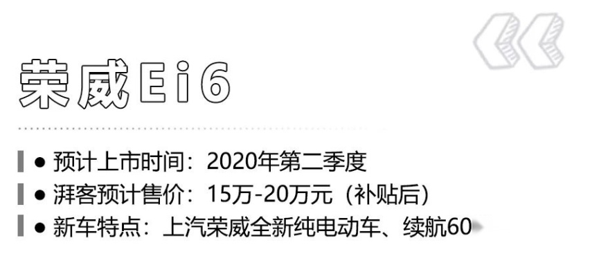 2020年上市的中国品牌新能源车