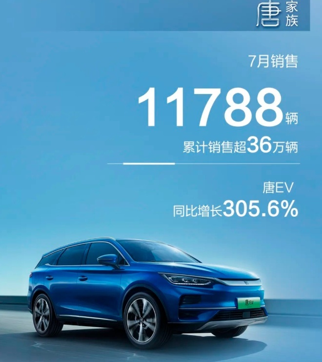 比亚迪的二次质变：7月狂砍16.2万辆，位列世界500强