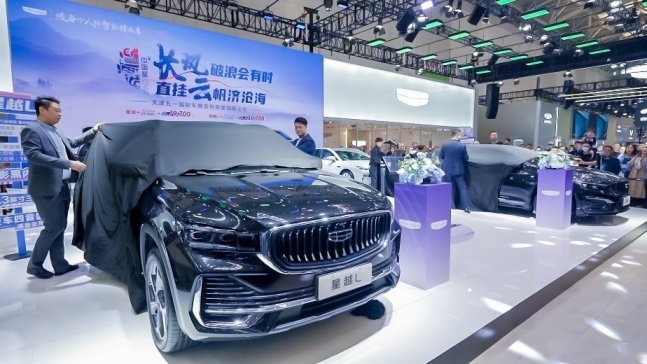 天津五一车展丨吉利中国星双车加新上市