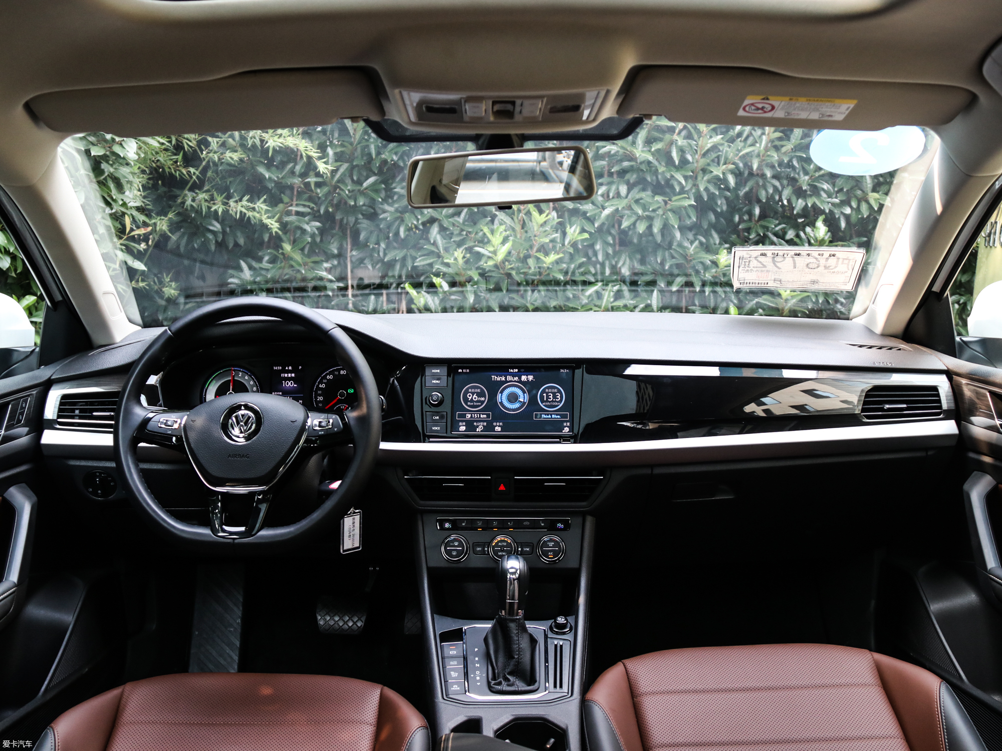 【2019款朗逸纯电优享版_中控区_1/386张图片】_汽车图片大全_爱卡