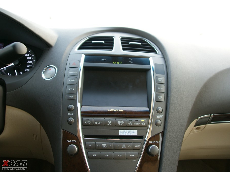 【2010款雷克萨斯es350 豪华版_中控区_2/168张图片】_汽车图片大全