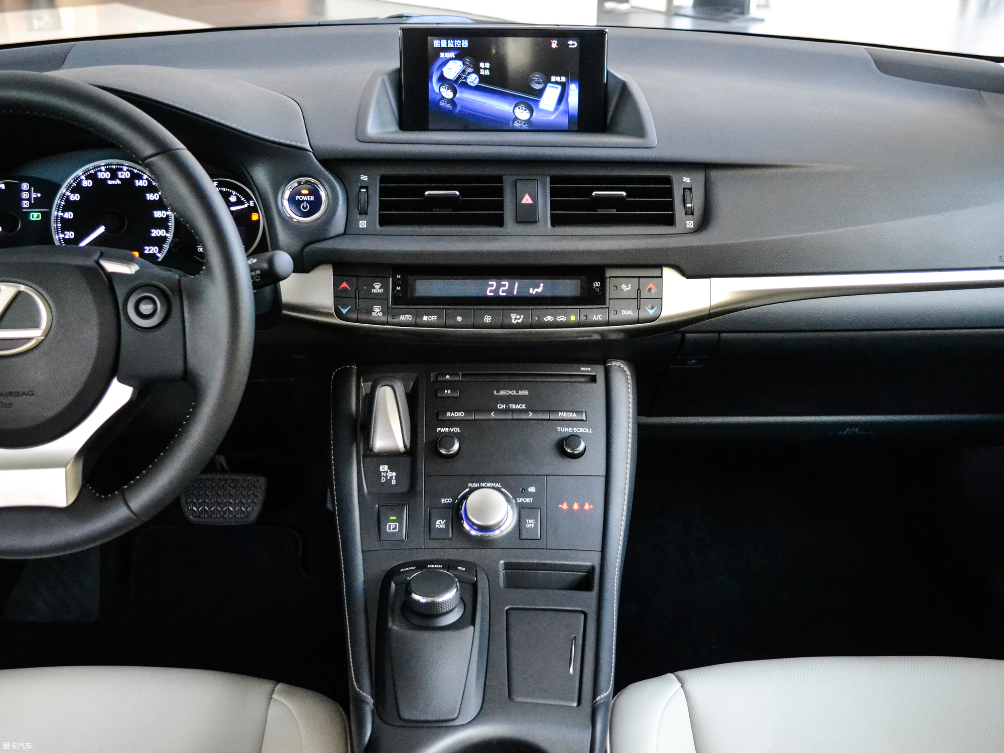 【2017款雷克萨斯ct 200h 舒适版 双色_中控区 _6/128张图片】_汽车